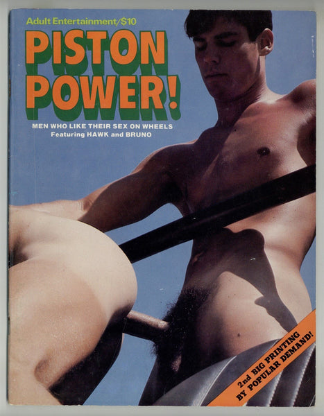 Piston Power 1978 Bruno "Herman Fortezza" 48pgs Colt Studio Vintage Gay Magazine M28326