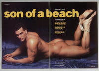 Unzipped 2003 Chris Steele, Sebastion Steele 82pgs Michael Brandon, Dudley Saunders Gay Magazine M28358