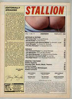 Stallion 1983 Jack Wrangler, Cityboy, Mustang 84pgs Vintage Gay Pinup Magazine M28415