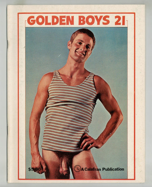 Golden Boys #21 Rick Meyers, Barry Roberts 1969 Vintage Gay Pinup Magazine 52pgs Calafran Pub. M32496