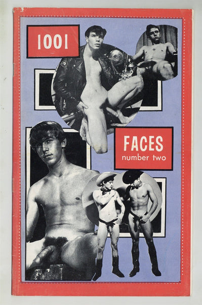 1001 Faces V1#2 Chuck Renslow, AMG, Bruce of LA 1970 Vintage Gay Magazine 32pgs Acme, San Francisco 28440