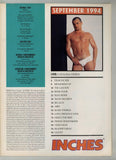 Inches 1994 Sean Rider, Mark Thomas, Cityboy, Catalina 100pgs Gay Beefcake Magazine M28601