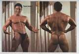 Unzipped 1998 Dax Kelly, Falcon Studios. Matt Bradshaw 50pgs Gay Physique Pinup Magazine M28692