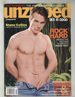 Unzipped 2006 Shane Collins, Jon Duede, Tag Adams, Dirk Jager 82pg Gay Pinups Magazine M28712