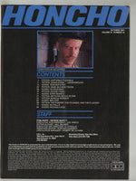 Honcho 1987 Keith Ardent, Joe Tolbe, Richard Law 98pgs Malexpress, Cityboy Gay Magazine M28715