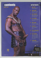Unzipped 2008 Ricky Parks, Ricky Sinz, Bobby Blake 74pg Gay Pinups Magazine M28755
