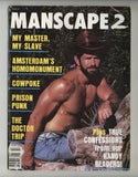 Manscape 2 Leathermen 1986 Firsthand Ltd David 100pgs Gay Magazine M28767