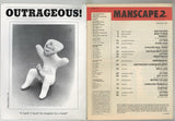 Manscape 2 Leathermen 1986 Firsthand Ltd David 100pgs Gay Magazine M28767