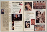 Playgirl 2000 Michael Morrow, Dan Burke, Bobby Moulin 106pgs Gay Pinup Magazine M28869