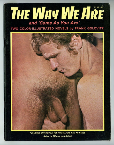The Way We Are #1 Two Frank Golovitz Pictorials 1975 Vintage Gay Magazine 48pgs Omega International Publications M34263