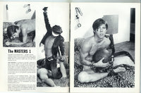 The Master V1#1 Early Leathermen Magazine 1974 Leather BDSM 48pgs Gay Parisian Press M28943