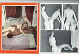 East Meets West 1975 Raunchy Asian African American Interracial 48pgs Marquis Publishing, Gay Porn Magazine M32437