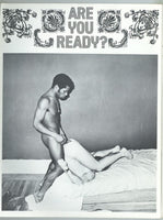 East Meets West 1975 Raunchy Asian African American Interracial 48pgs Marquis Publishing, Gay Porn Magazine M32437