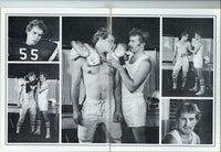 Locker Room 1976 Rick Scott & Dusty Evans 48pgs Gay Jock Erotic Pictorial Magazine M28948