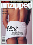 Unzipped 2000 Dylan Reece, JC Carter, Jon Vincent 50pgs Gay Pinup Magazine M28960