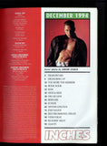 Inches 1994 Dennis Lincoln, Josh Mann, Oscar Leos 100pgs Red Drummond Gay Magazine M28970