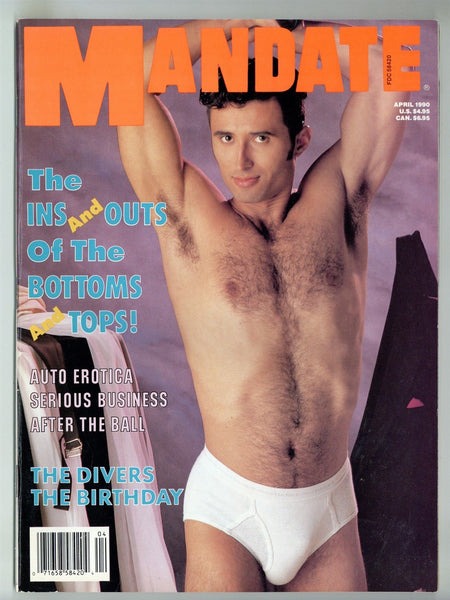 Mandate 1990 Stud Mitchener, Naakkve, Cityboy 98pgs Beefcake Hunks Gay Physique Magazine M28984