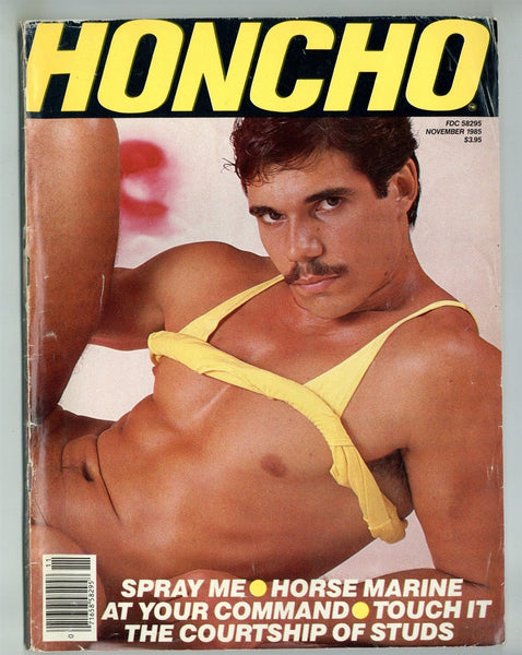 Honcho 1985 Surge Studios, Naakkve, Kristen Bjorn 98pgs Gay Beefcake Magazine M28987