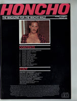 Honcho 1986 Kristen Bjorn, Mike Nash, Naakkve 98pgs Gay Leather Magazine M28988