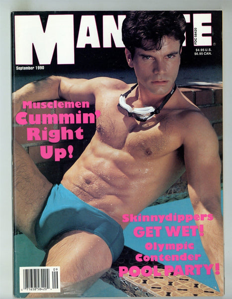 Mandate 1990 Andy Mantegna, Chuck, Falcon 98pgs Target Gay Magazine M28994