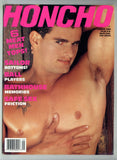 Honcho 1989 Vivid Video, Kristen Bjorn 98pgs Beefcake Hunks Vintage Gay Pinup Magazine M28997