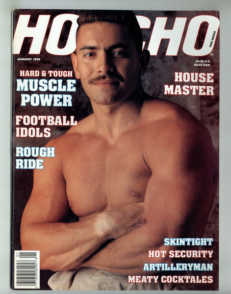 Honcho 1990 Enrique Rodriguez, Rex Chandler, Brad Mitchell 98pgs Gay Beefcake Magazine M29006