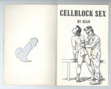 Cellblock Sex By Sean 1970 Sean John Klamik 36pgs Underground Gay Comic Book M30633