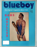 Blueboy 1990 Hans Mueller, Jack Lofton, John Hanks 100pgs Gay Pinup Magazine M29022