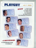Playguy 2000 David Patton, Derek Collins, Charles Lake 100pgs Gay Beefcake Pinup Magazine M29026