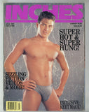 Inches 1990 Tom Rucker, Mark Reynolds, Luke Bender 100pgs Gay Pinup Magazine M29057