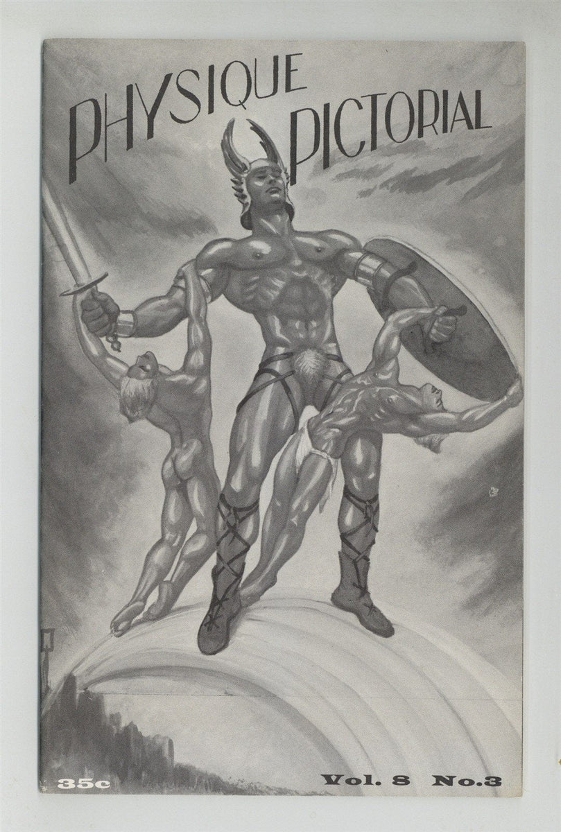 Physique Pictorial V5#3 George Quaintance 1958 AMG Catalog 32pgs Gay M ...
