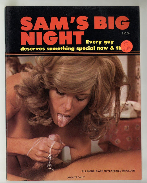 Sam's Big Night 1979 Carol Stern 48pgs Sex Pictorial Magazine M29166