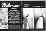 Anal Masturbation 1983 All Solo Male Anal Play 48pgs Gay Magazine, Hot Flashes Publishing M29182