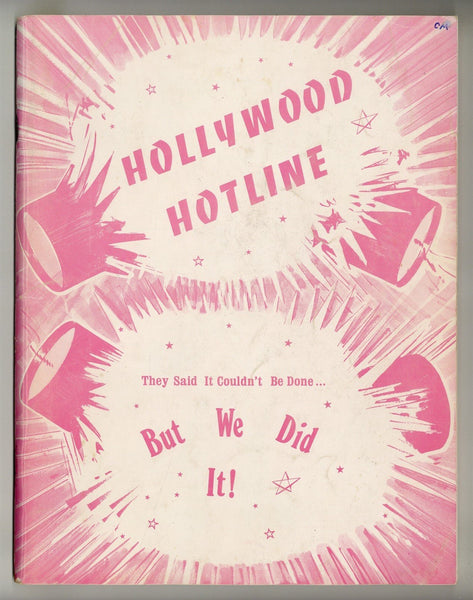 Hollywood Hotline 1974 John Holmes, Jayne Mansfield, John Lennon 100pgs Acme, San Francisco M35901