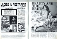 Ladies In Restraint 1978 Vintage Bondage Magazine Rope Play 48pgs Rosslyn News Publishing M29217