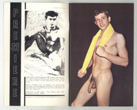 Premiere #1 DSI Centerfold 1968 Vintage Beefcakes Handsome Hunks 74pgs Gay Magazine M29299