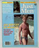 Just Men 1985 Jim Bentley, Damien Charles 50pgs Vintage Gay Pinups Magazine M29351
