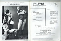 Stiletto 1988 Strictly Speaking Pub 48pgs Leather BDSM High Heel Fetish Magazine M29396