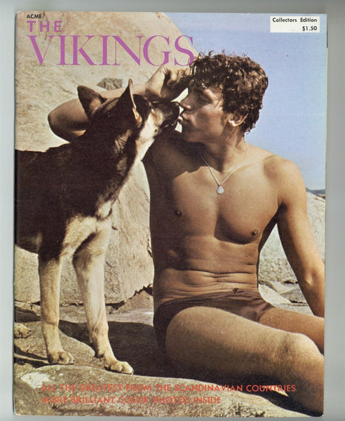 The Vikings #3 Stan Of Sweden Studios 1966 Johnny Capo 64pg Acme Publishing, Vintage Gay Pinup Magazine M29409