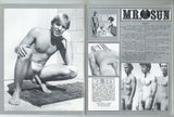 Mr Sun V1#10 Vintage Gay Nudist Magazine 1969 Wyngate & Bevins 52pg Beefcake Physique Nude Men M29424