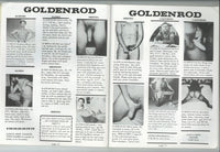 Club Goldenrod 1981 Vintage Amateur Homoerotic Selfie Porn 64pgs Gay Men Contact Magazine M29431