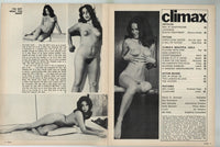 Climax 1973 Linda McDowell, Michelle Webber 84pg Vintage Gentlemen's Magazine, Challenge Publications M29439