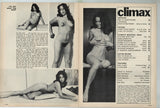 Climax 1973 Linda McDowell, Michelle Webber 84pg Vintage Gentlemen's Magazine, Challenge Publications M29439