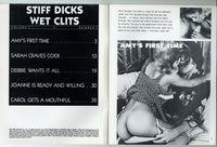 Stiff Dicks & Wet Clits 1985Five Hot Couples Pulp Pictorials 48pgs Delux Publishing Magazine M29440