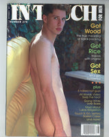 In Touch 2000 Devon Miles, Zach Rhodes, Dino Nicolini, Stefen Michale, James Wu, Mike DiSanti 84pgs Gay Magazine M29566