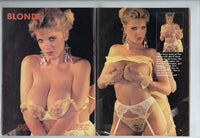 DDoubles 1989 Nikki King Mary Waters, Toni Francis 100pgs Big Boobs Magazine, Ellcee Publishing M29699