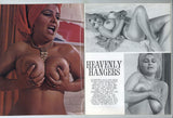 38/26/34 Magazine Ann Ali 1972 Vintage Big Boobs Journal 64pgs Parliament News M29716