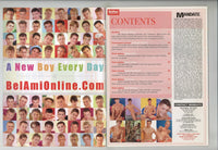 Mandate Bel Ami 2005 Sebastian Bonnet, Casper Watts, Joey Amis, Ethan Clarke 100pgs Gay Magazine M29802