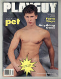 Playguy 1991 Roberto Roma, Chuck, David, Snaps Studio 100pgs Gay Pinup Magazine M29819