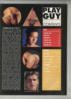 Playguy 1991 Roberto Roma, Chuck, David, Snaps Studio 100pgs Gay Pinup Magazine M29819